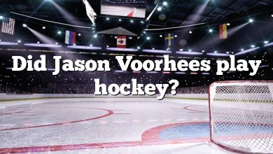 Did Jason Voorhees play hockey?