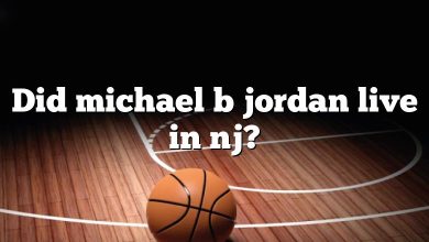 Did michael b jordan live in nj?