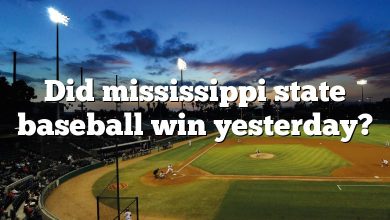 Did mississippi state baseball win yesterday?