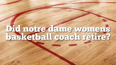 Did notre dame womens basketball coach retire?