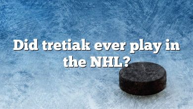 Did tretiak ever play in the NHL?