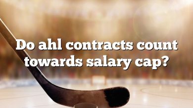 Do ahl contracts count towards salary cap?