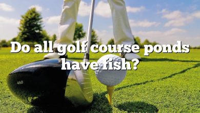 Do all golf course ponds have fish?