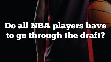 Do all NBA players have to go through the draft?