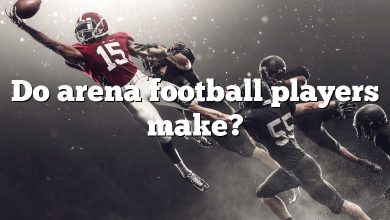 Do arena football players make?