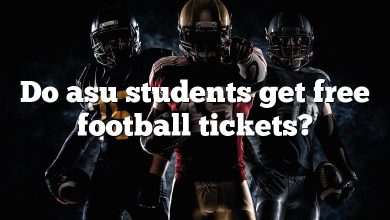 Do asu students get free football tickets?
