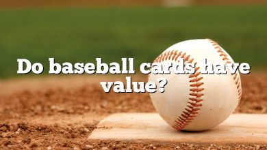 Do baseball cards have value?