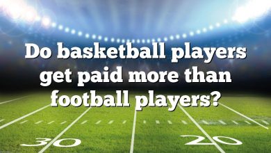 Do basketball players get paid more than football players?