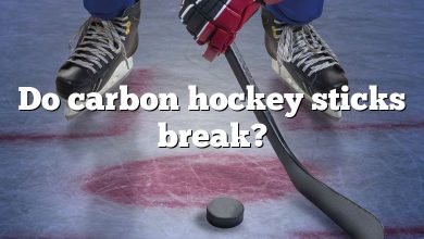 Do carbon hockey sticks break?