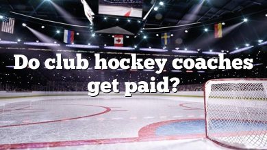 Do club hockey coaches get paid?