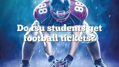 Do fsu students get football tickets?
