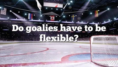 Do goalies have to be flexible?