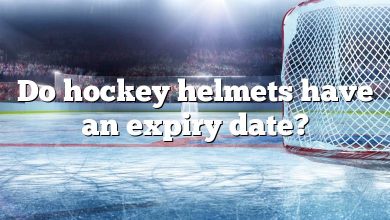 Do hockey helmets have an expiry date?