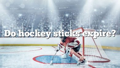 Do hockey sticks expire?