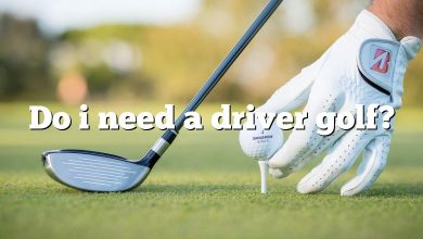 Do i need a driver golf?