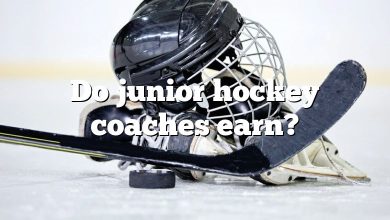 Do junior hockey coaches earn?