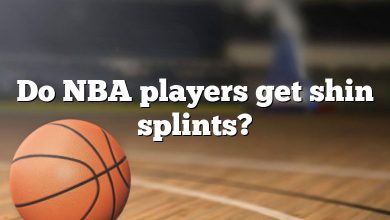 Do NBA players get shin splints?