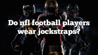 Do nfl football players wear jockstraps?