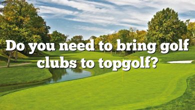 Do you need to bring golf clubs to topgolf?