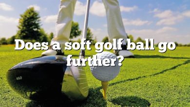 Does a soft golf ball go further?