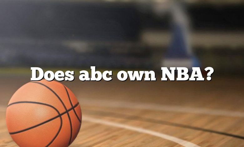 Does abc own NBA?