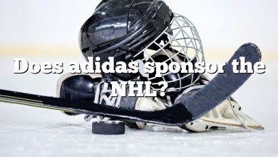 Does adidas sponsor the NHL?