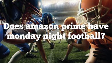 Does amazon prime have monday night football?