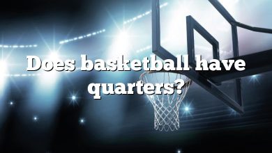 Does basketball have quarters?