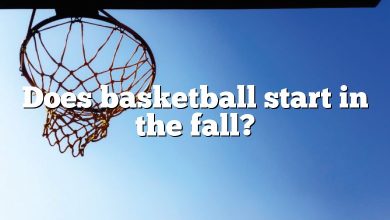 Does basketball start in the fall?