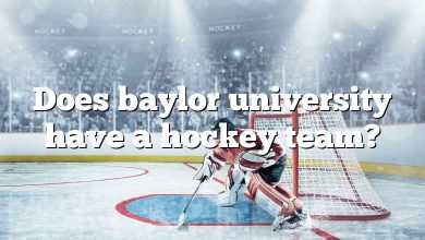 Does baylor university have a hockey team?