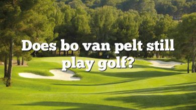 Does bo van pelt still play golf?