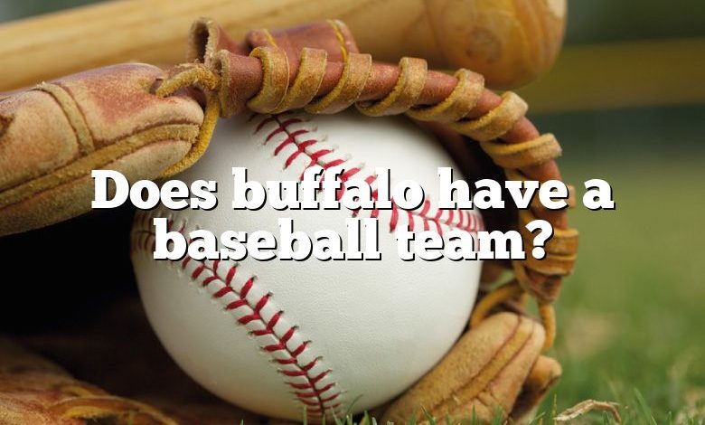 Does buffalo have a baseball team?