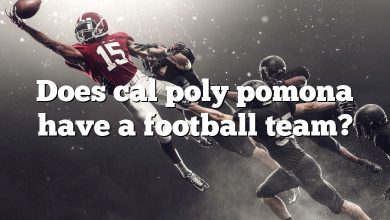 Does cal poly pomona have a football team?
