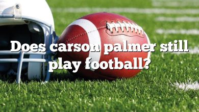 Does carson palmer still play football?