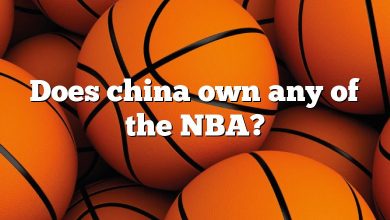 Does china own any of the NBA?