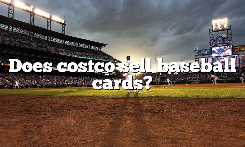 Does costco sell baseball cards?