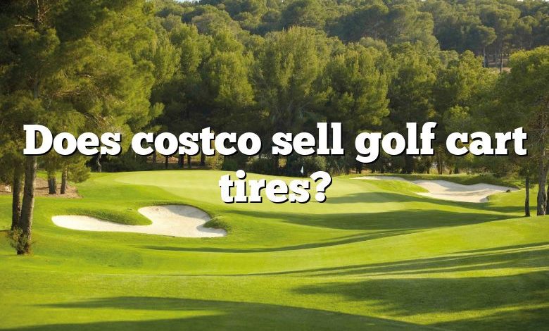 Does costco sell golf cart tires?