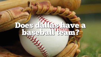 Does dallas have a baseball team?