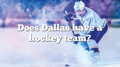 Does Dallas have a hockey team?