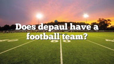 Does depaul have a football team?