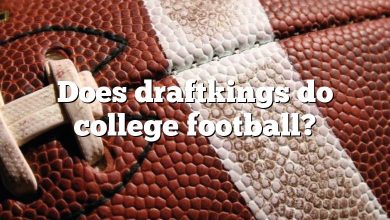 Does draftkings do college football?