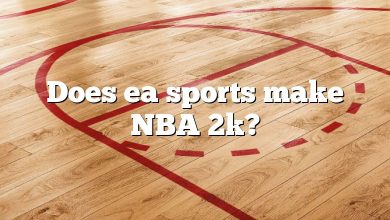 Does ea sports make NBA 2k?