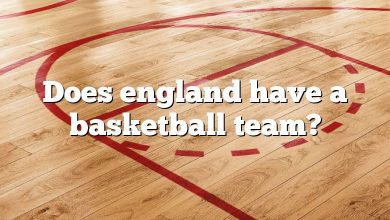 Does england have a basketball team?