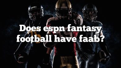 Does espn fantasy football have faab?