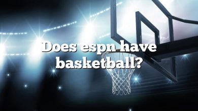 Does espn have basketball?