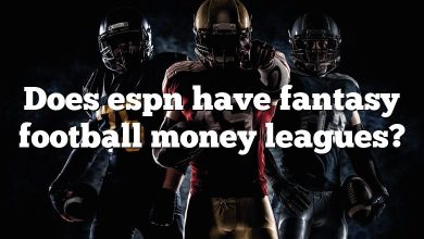 Does espn have fantasy football money leagues?