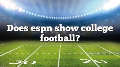 Does espn show college football?