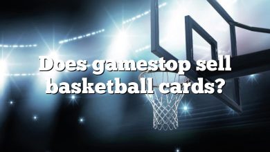 Does gamestop sell basketball cards?