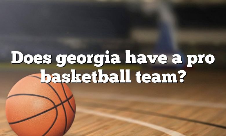 Does georgia have a pro basketball team?