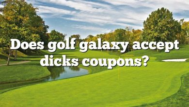 Does golf galaxy accept dicks coupons?